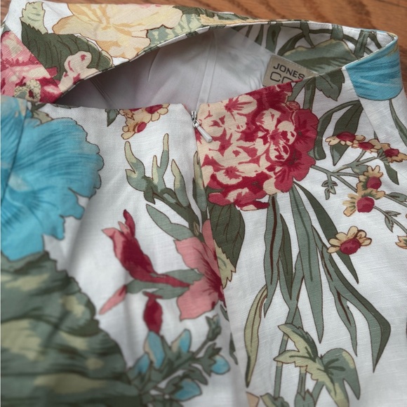 Jones New York Country Floral Print Pants Size 8 - Picture 10 of 11